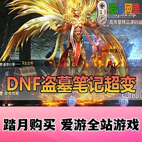 搜集端游【DNF盗墓笔记】超变第八季100级洪荒无限虚拟机网单GM后台