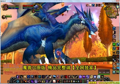 【踏月网单】魔兽世界70网游单机版增加机器人系统特色版