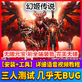 【踏月网单】幻姬传说完美网游单机版 含GM工具版网单