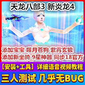 【踏月网单】天龙八部 新炎龙4网游单机局域网版网单 添加VIP宝宝