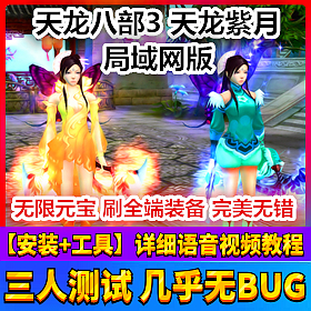 【踏月网单】天龙八部3天龙紫月网游单机版 特色局域网版网单
