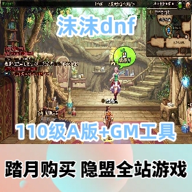 最新整理某宝沫沫dnf单机版110级A版龙之庭院机械七战神实验室+隐盟视频教程+GM工具