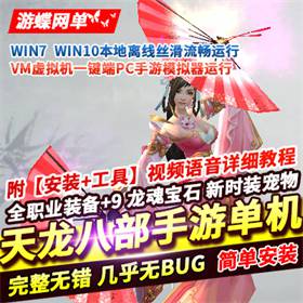 天龙八部手游单机版神域一键端 新宝宝时装GM刷元宝
