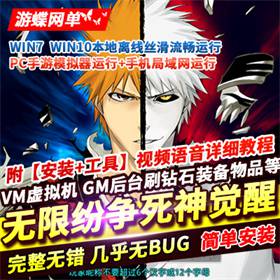 无限纷争死神觉醒手游单机版稀有完整VM一键服务端GM工具网单